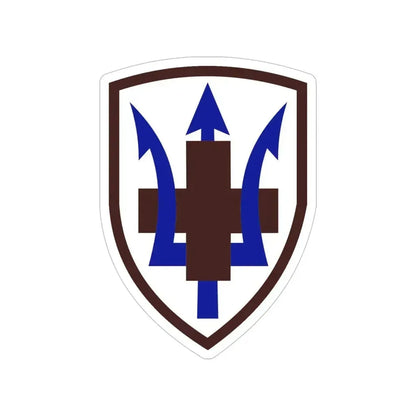 213 Medical Brigade (U.S. Army) Transparent STICKER Die-Cut Vinyl Decal 5 Inch - The Sticker Space