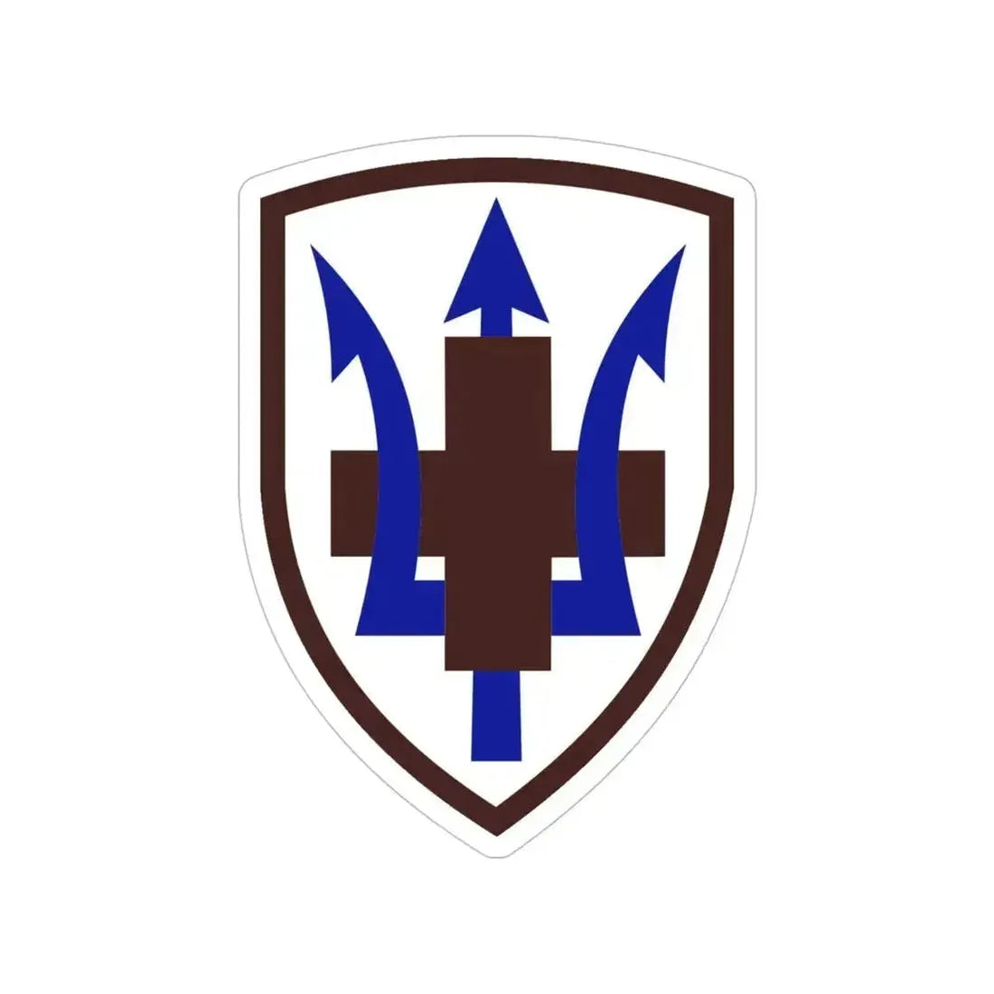 213 Medical Brigade (U.S. Army) Transparent STICKER Die-Cut Vinyl Decal 6 Inch - The Sticker Space
