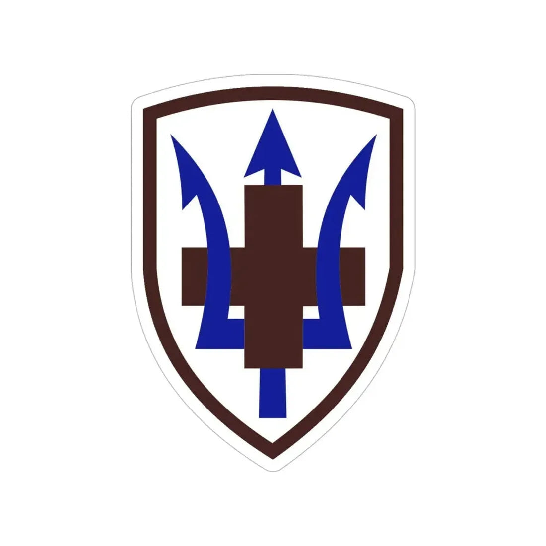 213 Medical Brigade (U.S. Army) Transparent STICKER Die-Cut Vinyl Decal - The Sticker Space