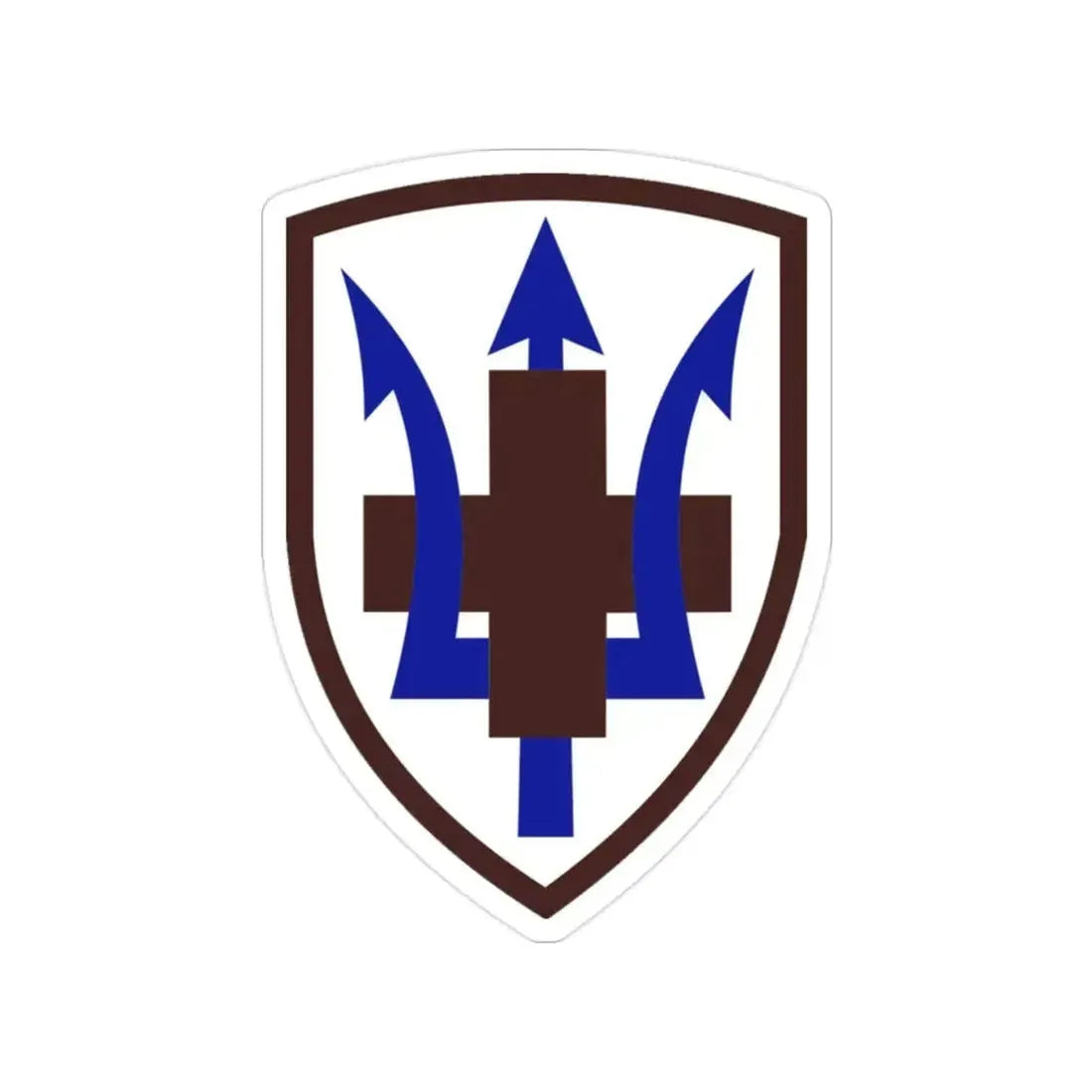 213 Medical Brigade (U.S. Army) Transparent STICKER Die-Cut Vinyl Decal - The Sticker Space