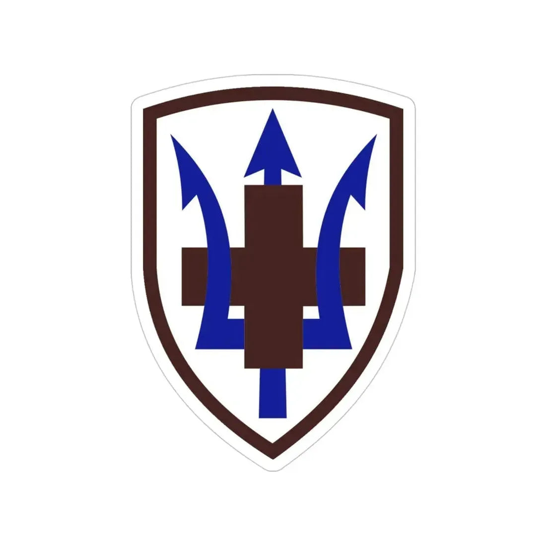213 Medical Brigade (U.S. Army) Transparent STICKER Die-Cut Vinyl Decal - The Sticker Space