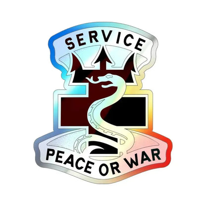 213 Medical Brigade v2 (U.S. Army) Holographic STICKER Die-Cut Vinyl Decal - The Sticker Space