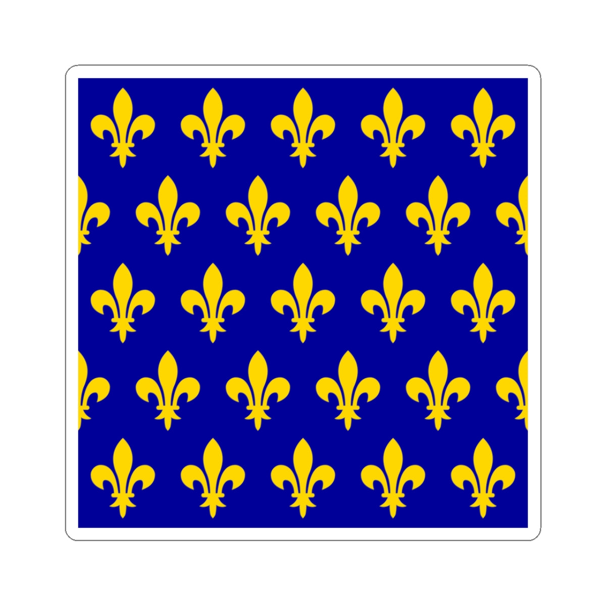 Flag of France XII-XIII (France) STICKER Vinyl Kiss-Cut Decal