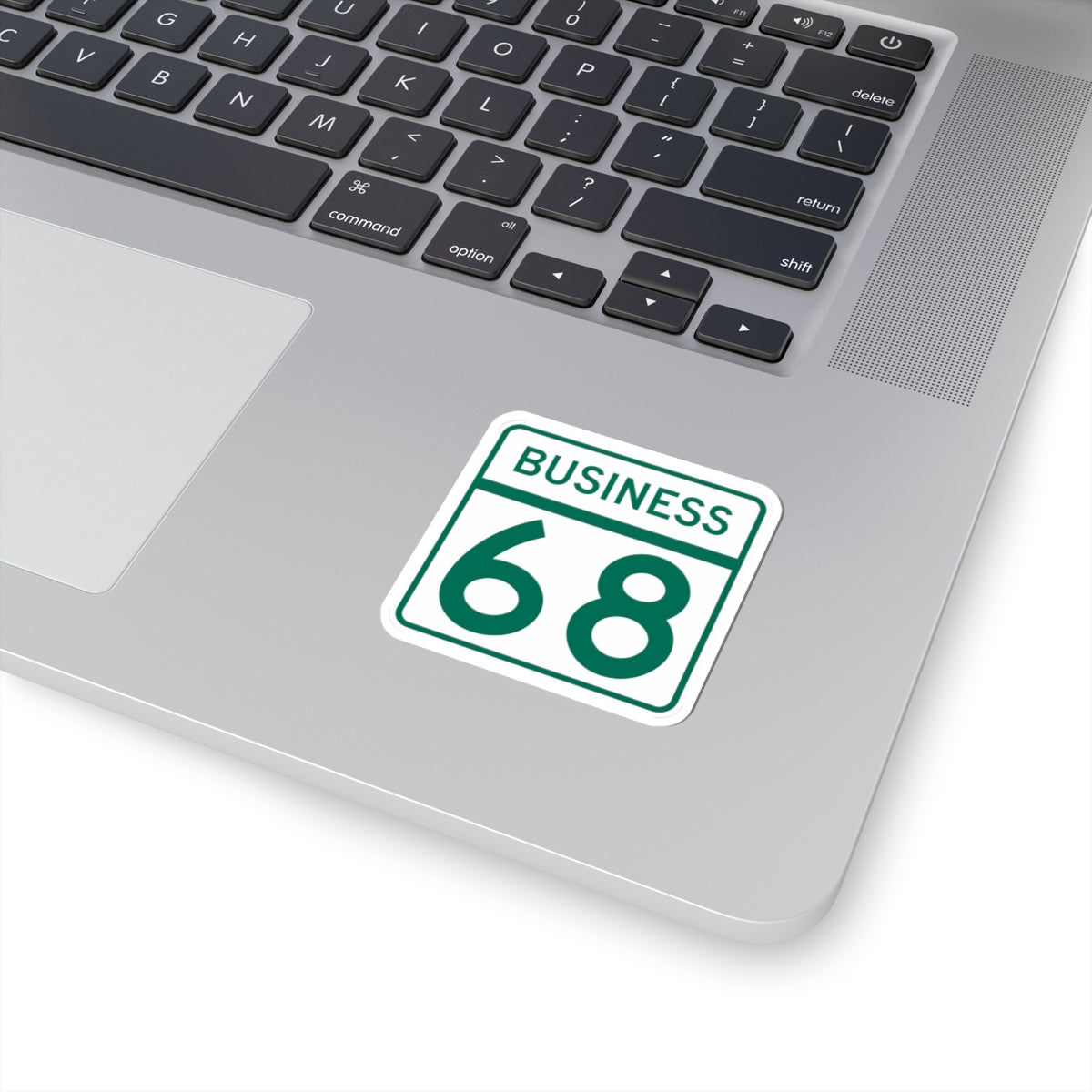 MD Route 68 Business (Maryland) (Road Sign) STICKER Vinyl Kiss-Cut Decal