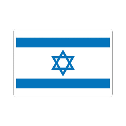 Flag of Israel Pale Blue 3-2 (Israel) STICKER Vinyl Kiss-Cut Decal