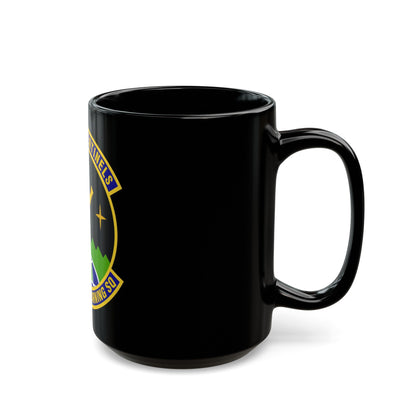 213th Space Warning Squadron (U.S. Air Force) Black Coffee Mug-The Sticker Space