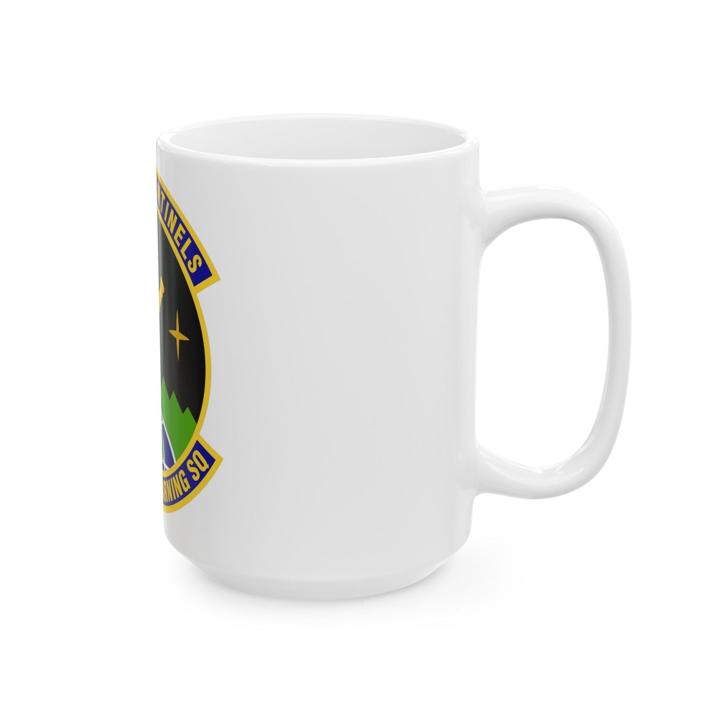 213th Space Warning Squadron (U.S. Air Force) White Coffee Mug-The Sticker Space