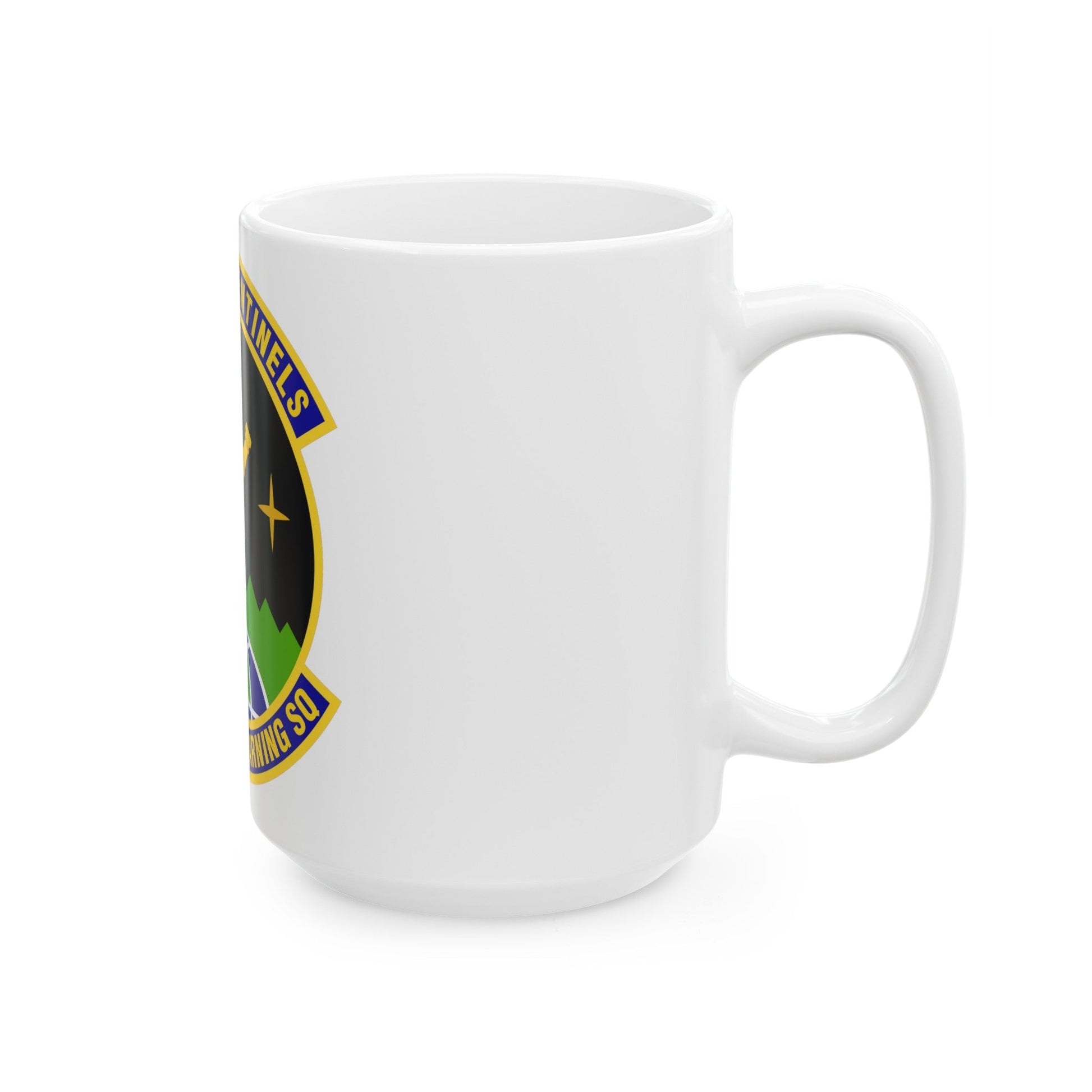 213th Space Warning Squadron (U.S. Air Force) White Coffee Mug-The Sticker Space