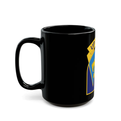 214 Aviation Regiment (U.S. Army) Black Coffee Mug-The Sticker Space