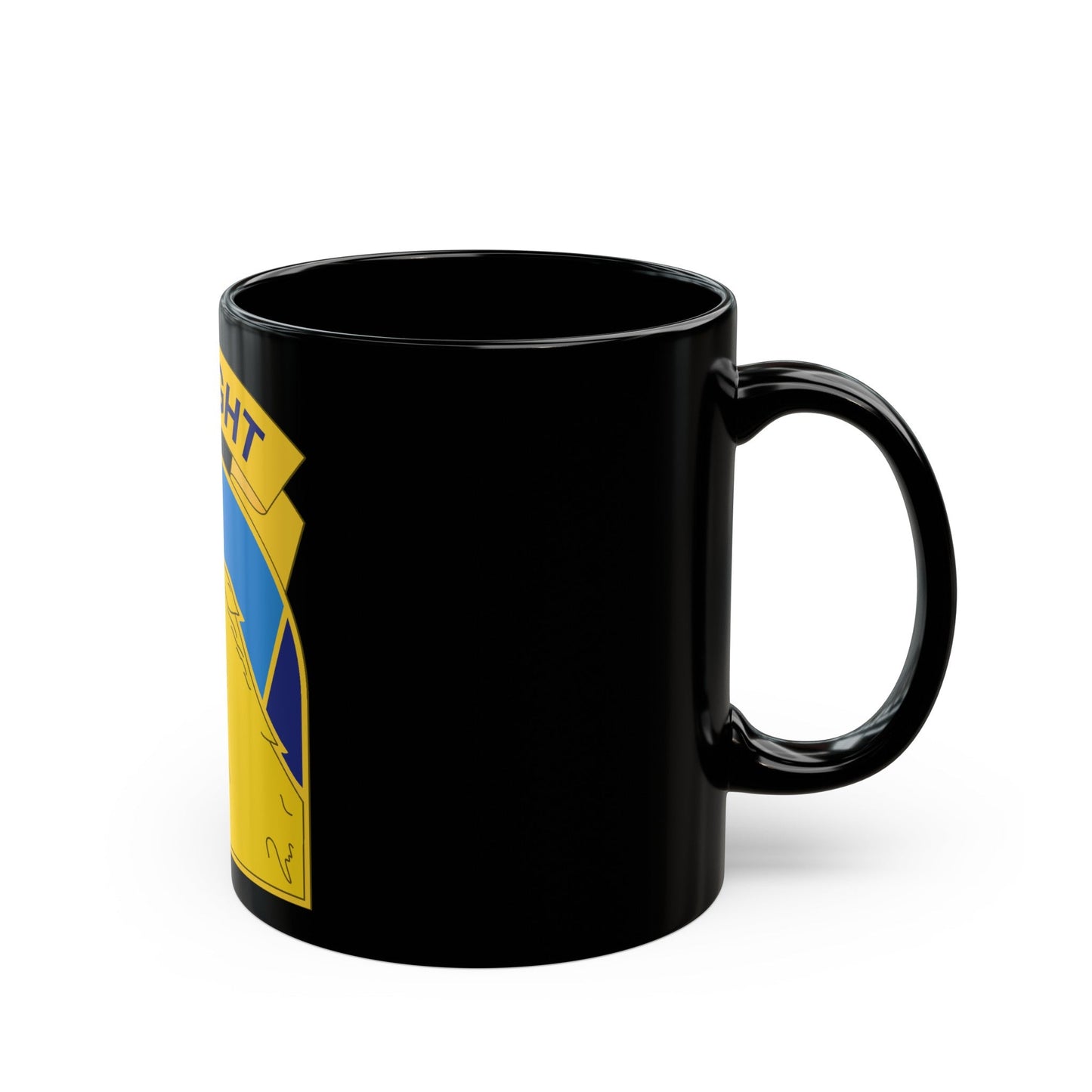 214 Aviation Regiment (U.S. Army) Black Coffee Mug-The Sticker Space