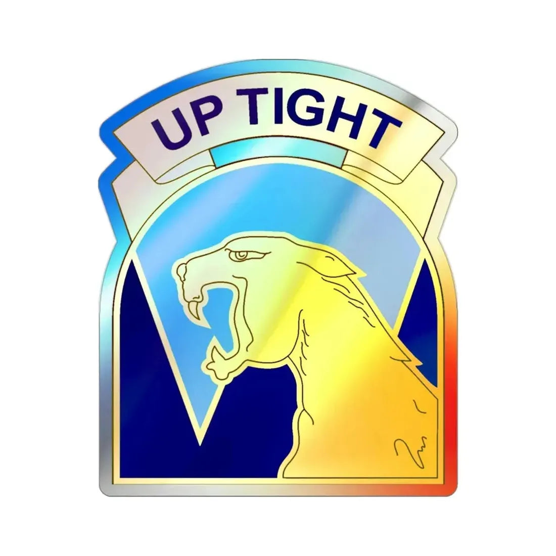 214 Aviation Regiment (U.S. Army) Holographic STICKER Die-Cut Vinyl Decal - The Sticker Space