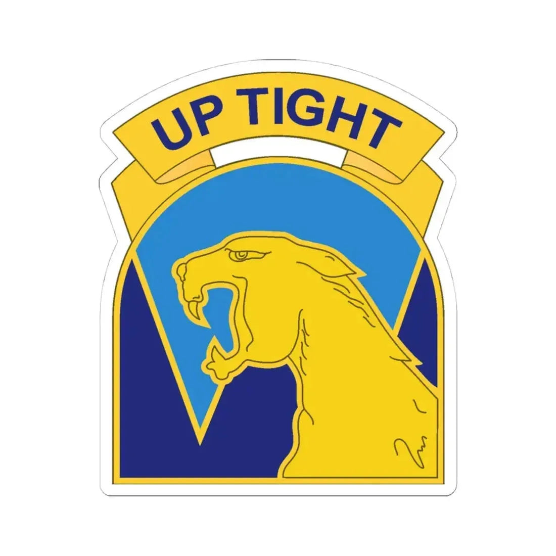 214 Aviation Regiment (U.S. Army) STICKER Vinyl Kiss-Cut Decal 4 Inch White - The Sticker Space