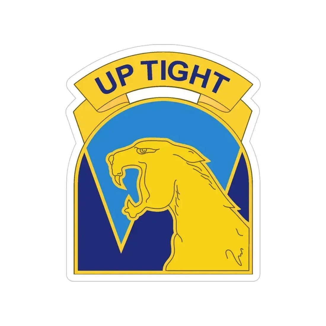 214 Aviation Regiment (U.S. Army) Transparent STICKER Die-Cut Vinyl Decal 5 Inch - The Sticker Space