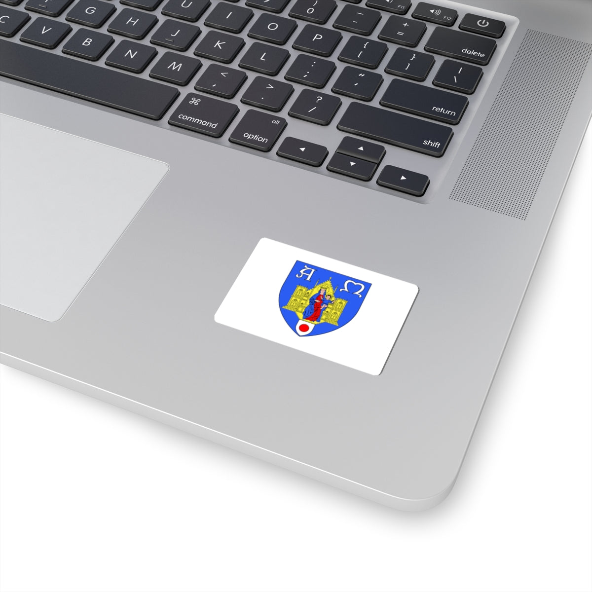 Flag of Montpellier (France) STICKER Vinyl Kiss-Cut Decal
