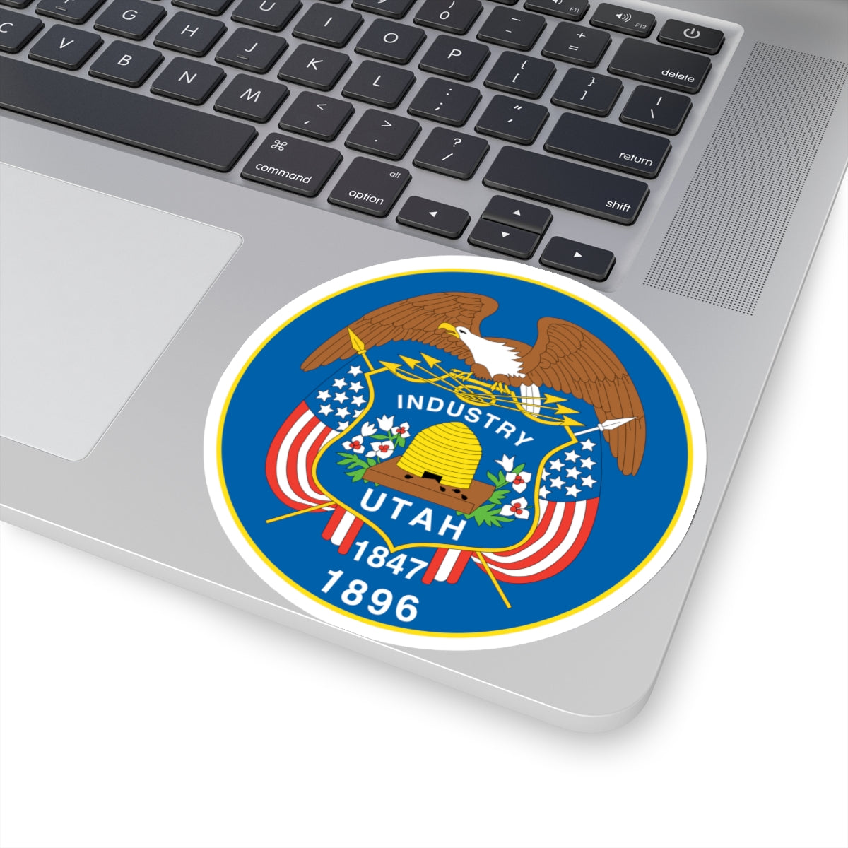 Utah State Seal NARA - STICKER Vinyl Kiss-Cut Decal