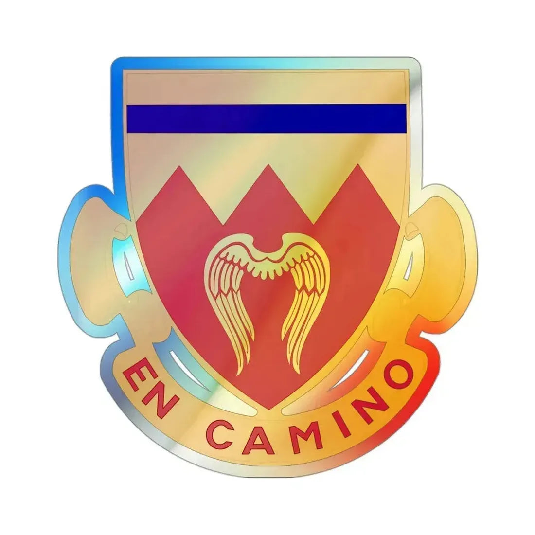 214th Armored Field Artillery Battalion (U.S. Army) Holographic STICKER Die-Cut Vinyl Decal 3 Inch Holographic - The Sticker Space