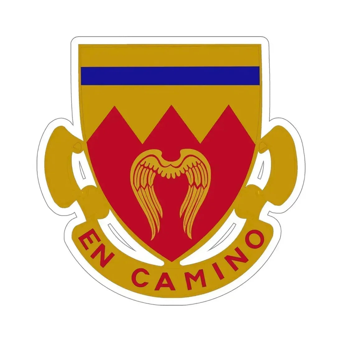 214th Armored Field Artillery Battalion (U.S. Army) STICKER Vinyl Die-Cut Decal 6 Inch - The Sticker Space