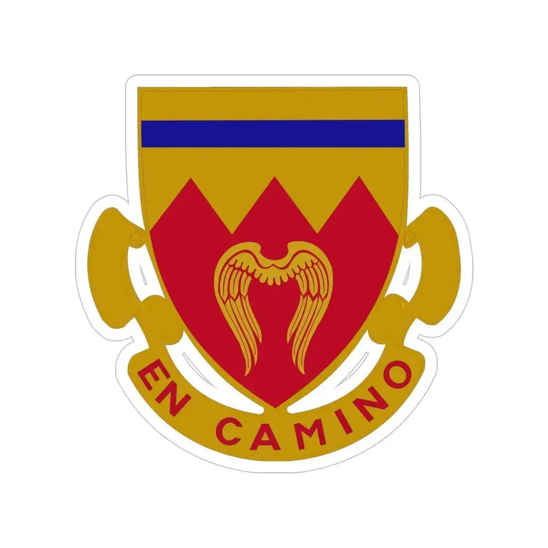 214th Armored Field Artillery Battalion (U.S. Army) Transparent STICKER Die-Cut Vinyl Decal 5 Inch - The Sticker Space