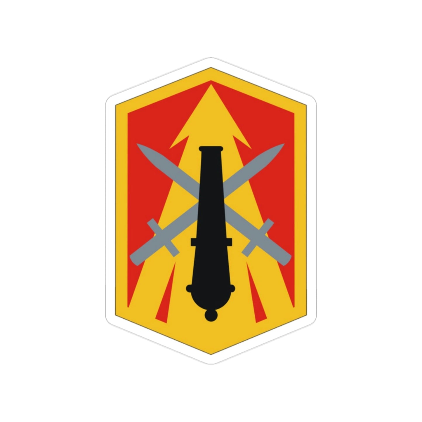 214th Field Artillery Brigade (U.S. Army) Transparent STICKER Die-Cut Vinyl Decal-2 Inch-The Sticker Space