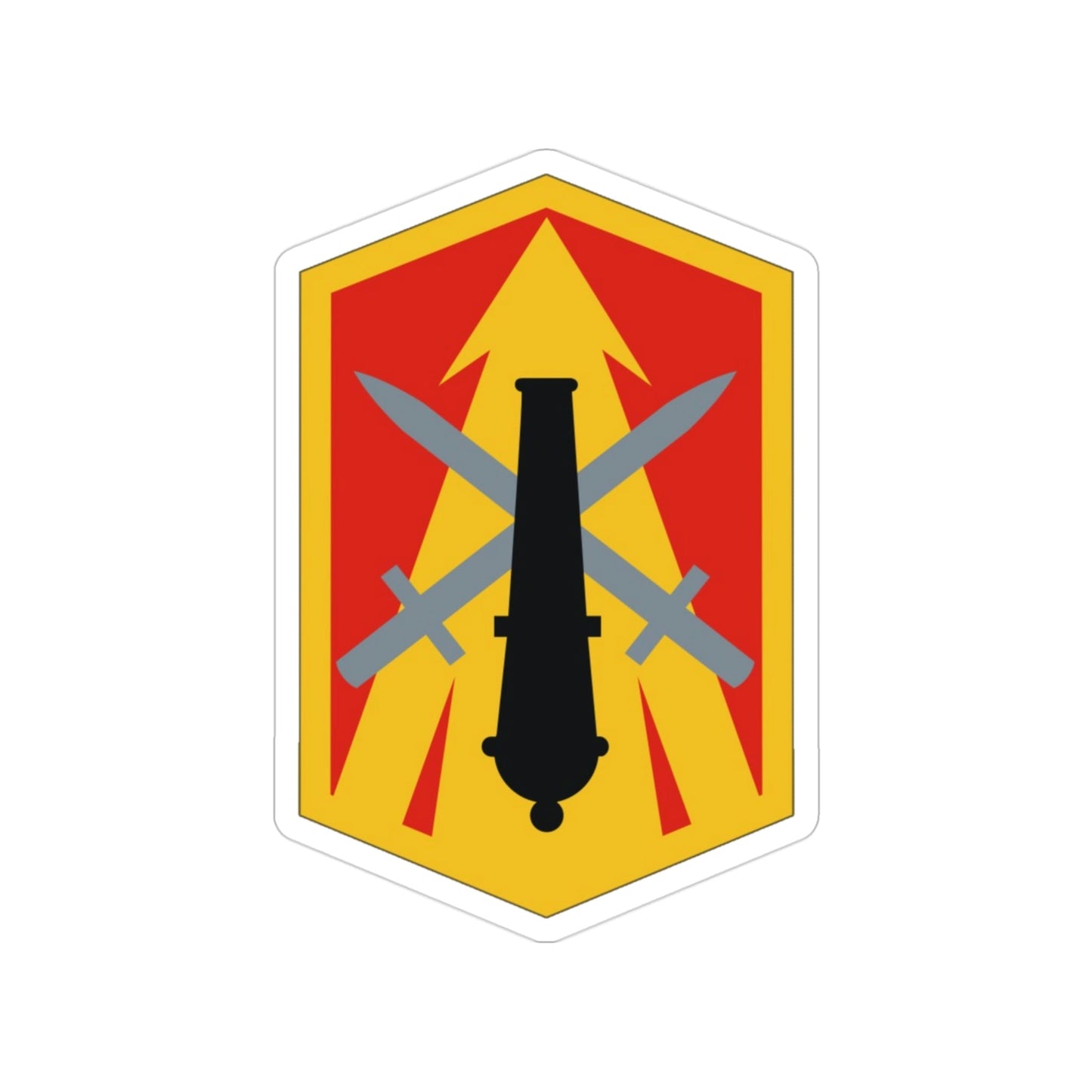 214th Field Artillery Brigade (U.S. Army) Transparent STICKER Die-Cut Vinyl Decal-3 Inch-The Sticker Space