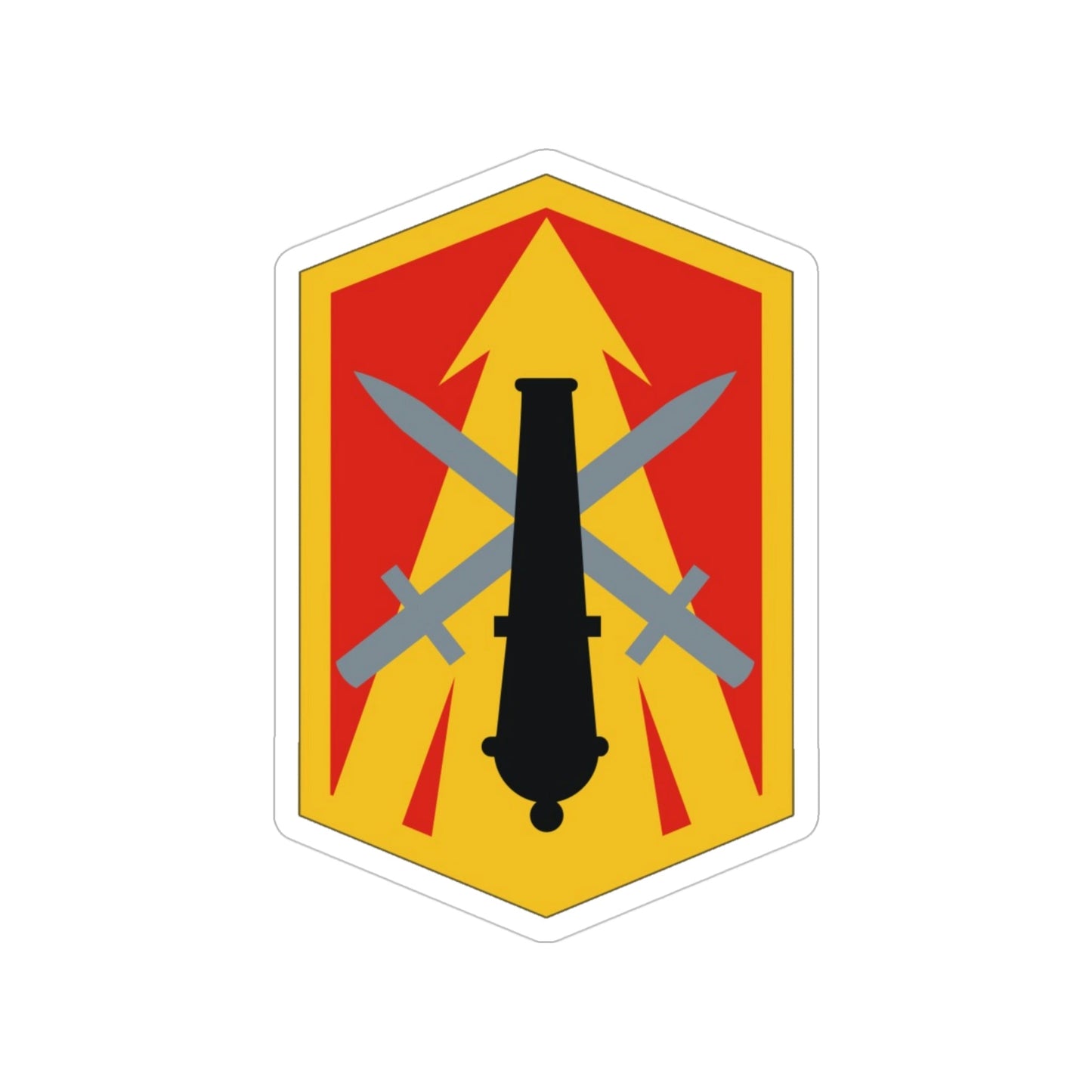 214th Field Artillery Brigade (U.S. Army) Transparent STICKER Die-Cut Vinyl Decal-4 Inch-The Sticker Space