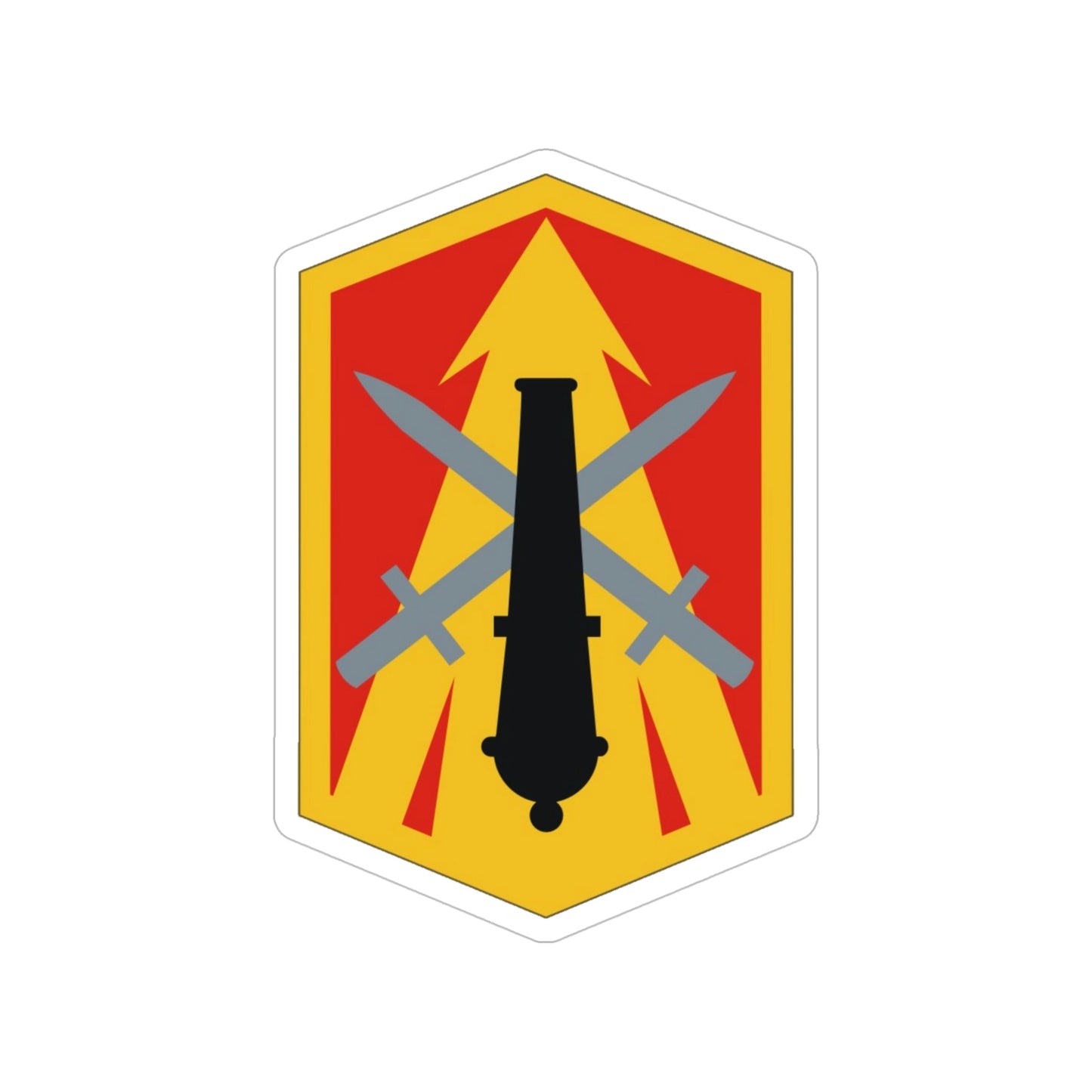 214th Field Artillery Brigade (U.S. Army) Transparent STICKER Die-Cut Vinyl Decal-5 Inch-The Sticker Space