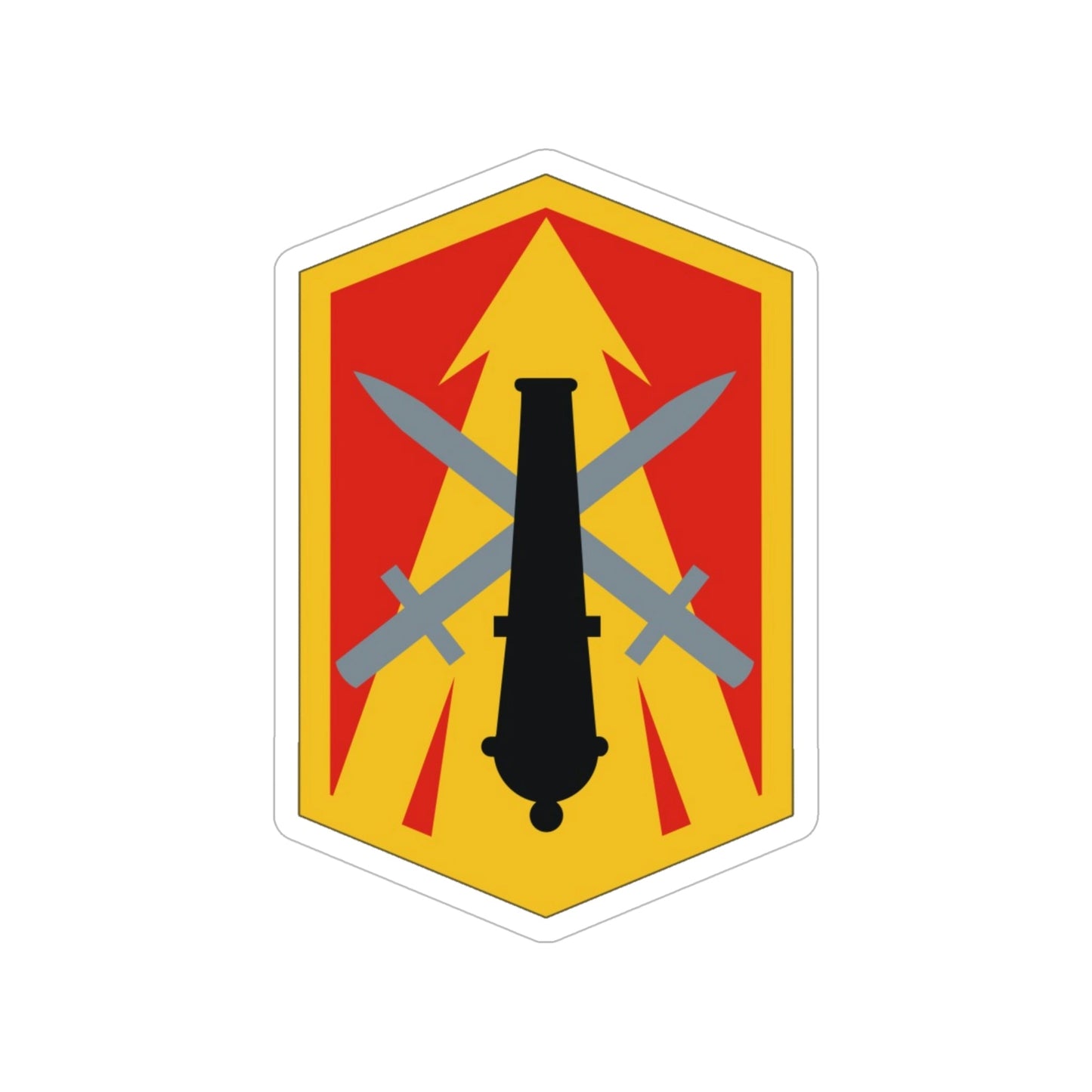 214th Field Artillery Brigade (U.S. Army) Transparent STICKER Die-Cut Vinyl Decal-6 Inch-The Sticker Space