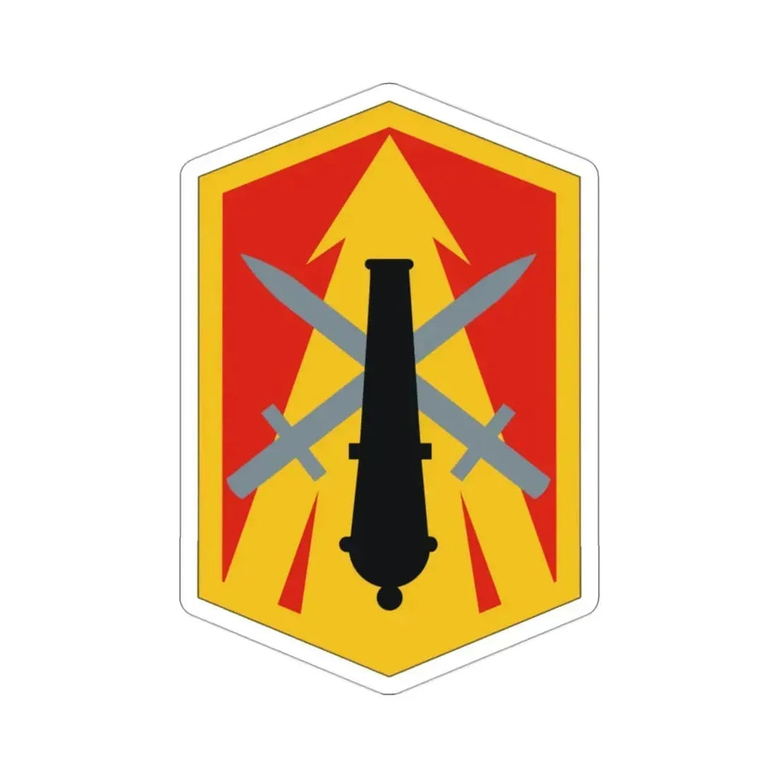 214th Field Artillery Brigade (U.S. Army) STICKER Vinyl Die-Cut Decal 3 Inch - The Sticker Space