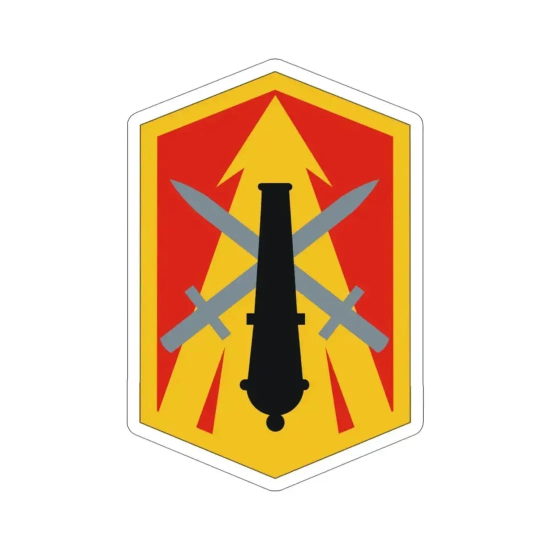 214th Field Artillery Brigade (U.S. Army) STICKER Vinyl Die-Cut Decal 4 Inch - The Sticker Space