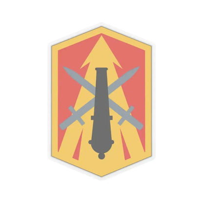 214th Field Artillery Brigade (U.S. Army) STICKER Vinyl Kiss-Cut Decal 4 Inch Transparent - The Sticker Space