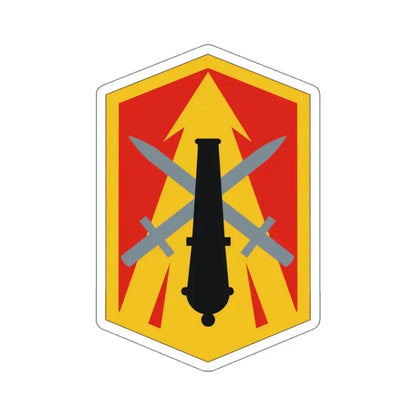 214th Field Artillery Brigade (U.S. Army) STICKER Vinyl Kiss-Cut Decal 4 Inch White - The Sticker Space