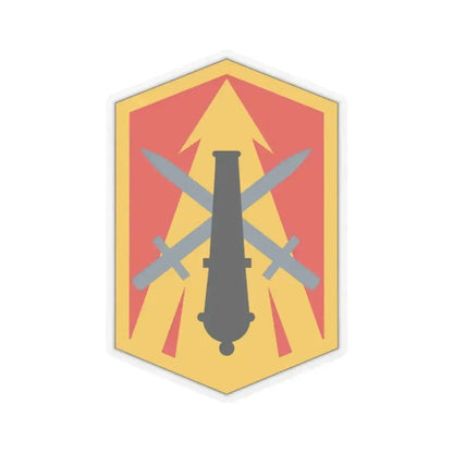 214th Field Artillery Brigade (U.S. Army) STICKER Vinyl Kiss-Cut Decal 6 Inch Transparent - The Sticker Space