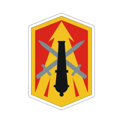 214th Field Artillery Brigade (U.S. Army) STICKER Vinyl Kiss-Cut Decal 6 Inch White - The Sticker Space