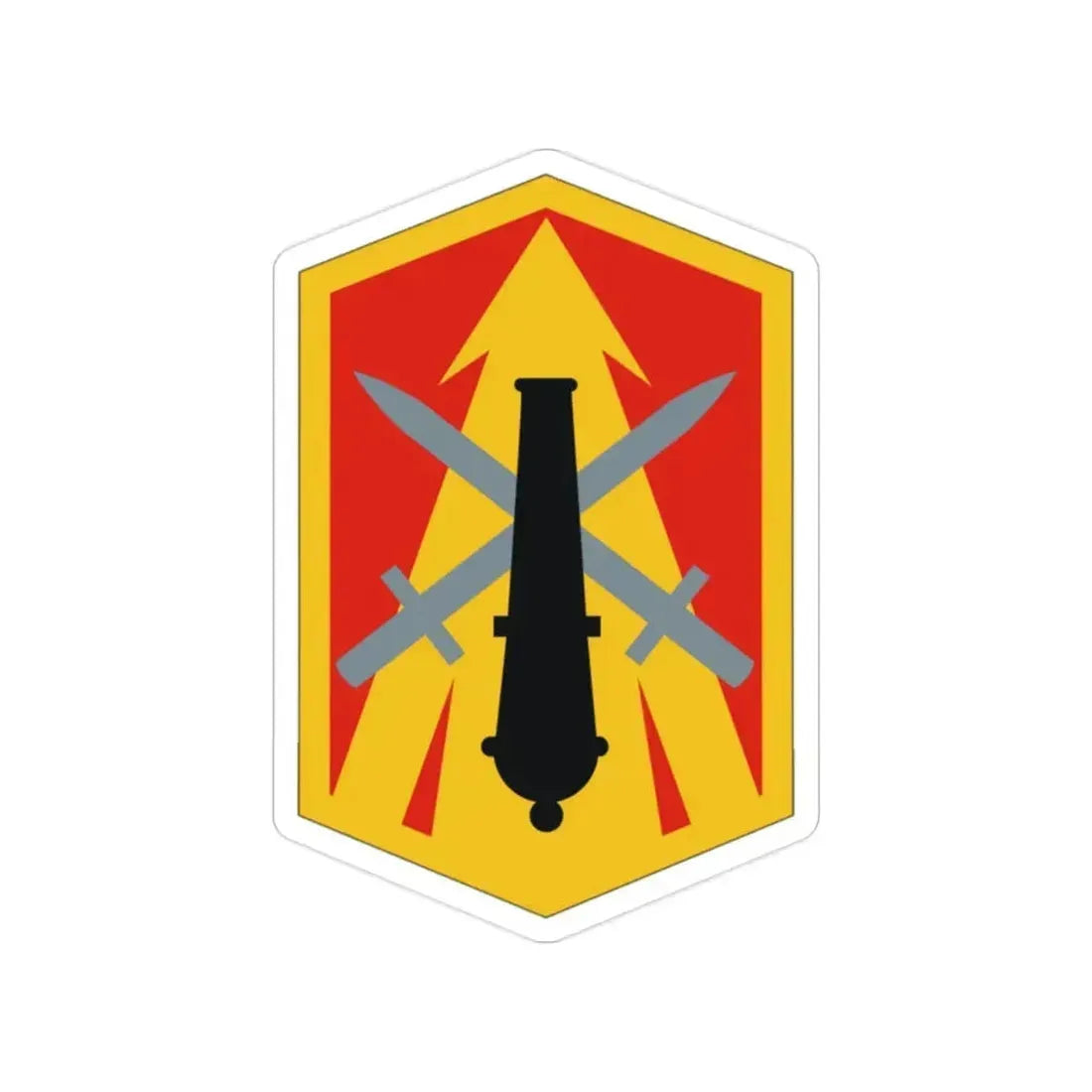 214th Field Artillery Brigade (U.S. Army) Transparent STICKER Die-Cut Vinyl Decal 2 Inch - The Sticker Space