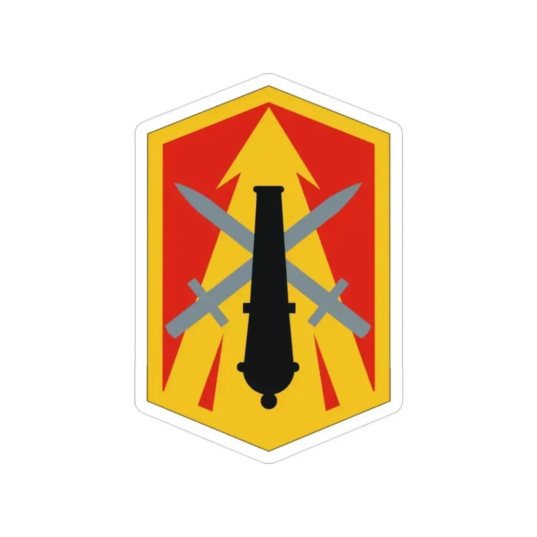 214th Field Artillery Brigade (U.S. Army) Transparent STICKER Die-Cut Vinyl Decal 3 Inch - The Sticker Space