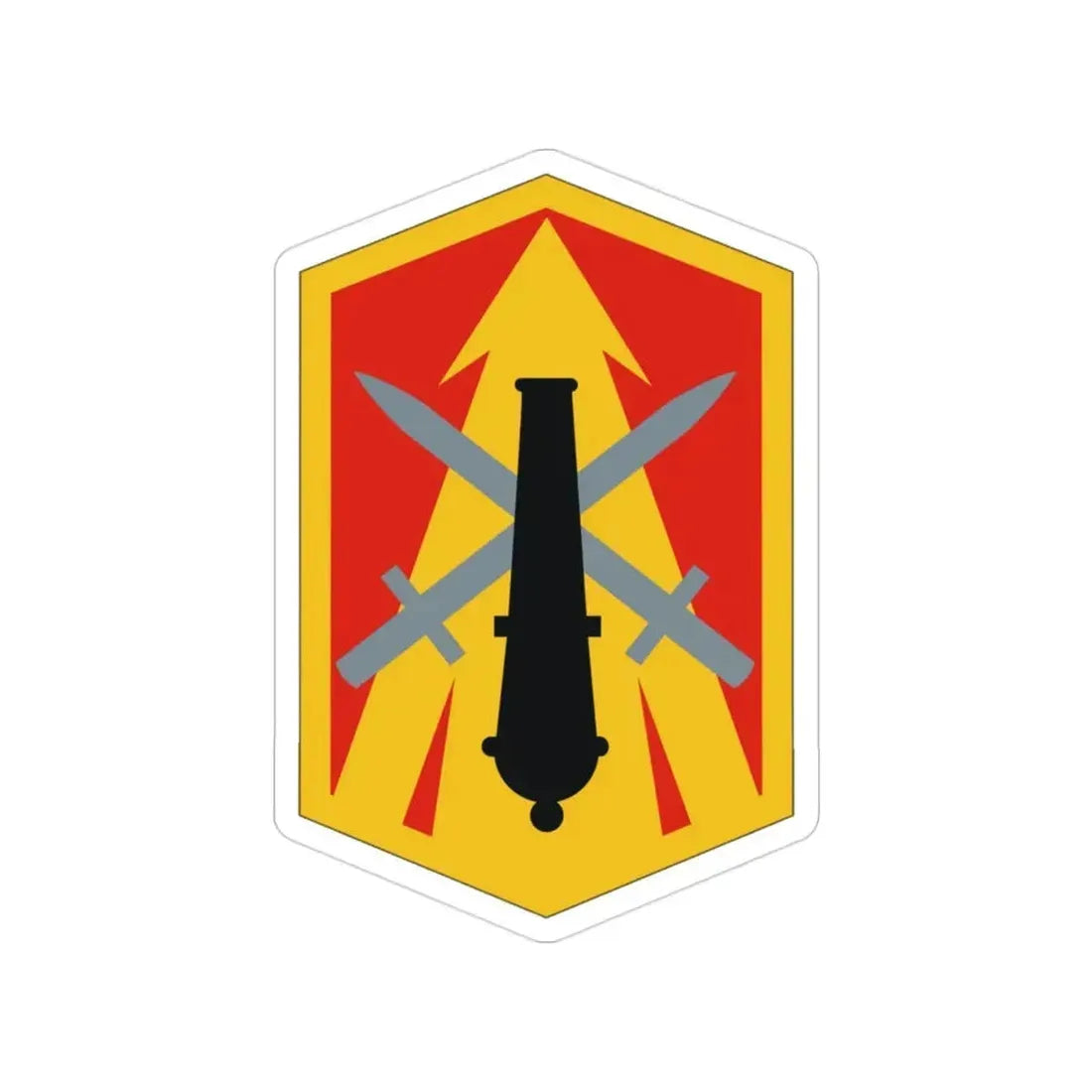 214th Field Artillery Brigade (U.S. Army) Transparent STICKER Die-Cut Vinyl Decal 3 Inch - The Sticker Space