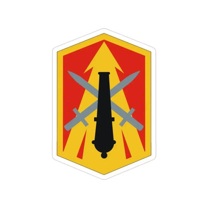 214th Field Artillery Brigade (U.S. Army) Transparent STICKER Die-Cut Vinyl Decal 4 Inch - The Sticker Space