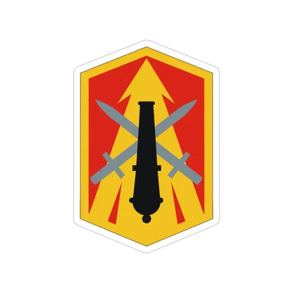 214th Field Artillery Brigade (U.S. Army) Transparent STICKER Die-Cut Vinyl Decal 6 Inch - The Sticker Space