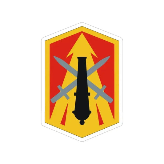 214th Field Artillery Brigade (U.S. Army) Transparent STICKER Die-Cut Vinyl Decal 6 Inch - The Sticker Space