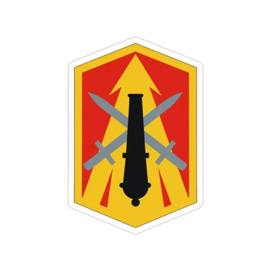 214th Field Artillery Brigade (U.S. Army) Transparent STICKER Die-Cut Vinyl Decal 6 Inch - The Sticker Space