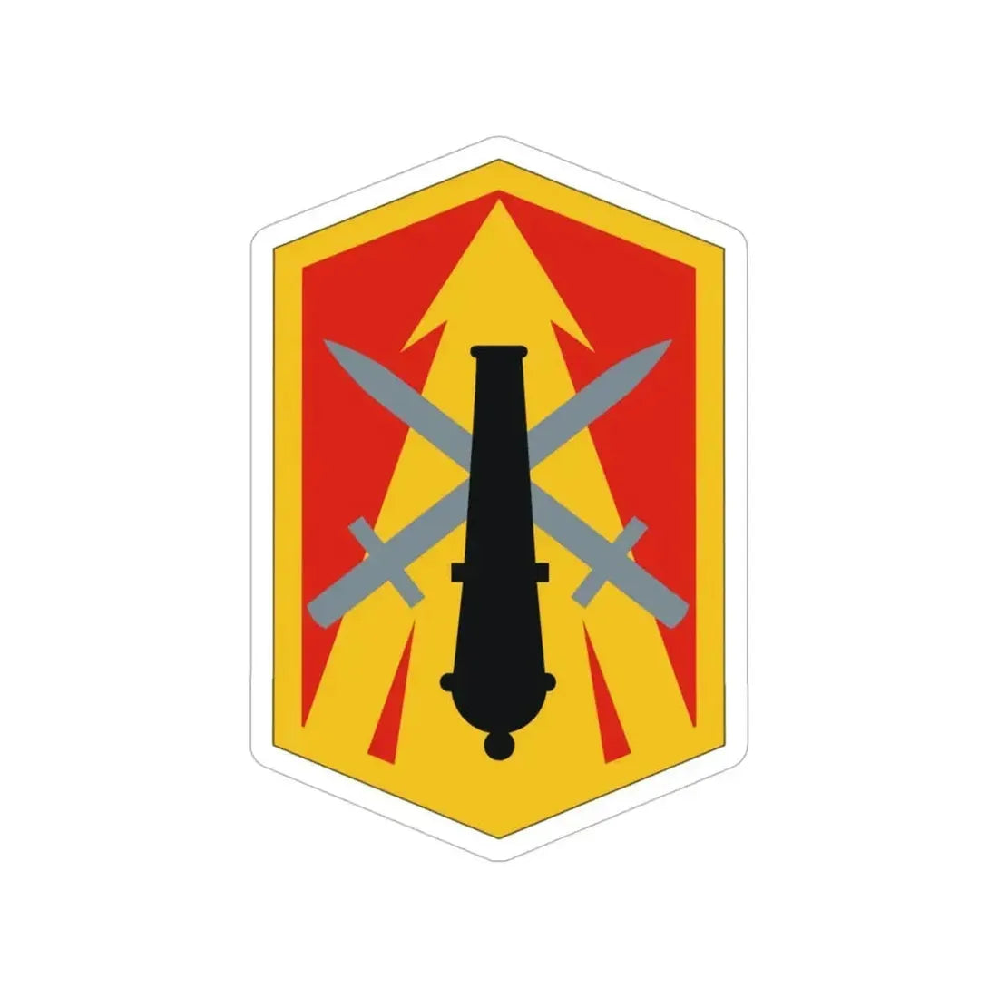 214th Field Artillery Brigade (U.S. Army) Transparent STICKER Die-Cut Vinyl Decal - The Sticker Space