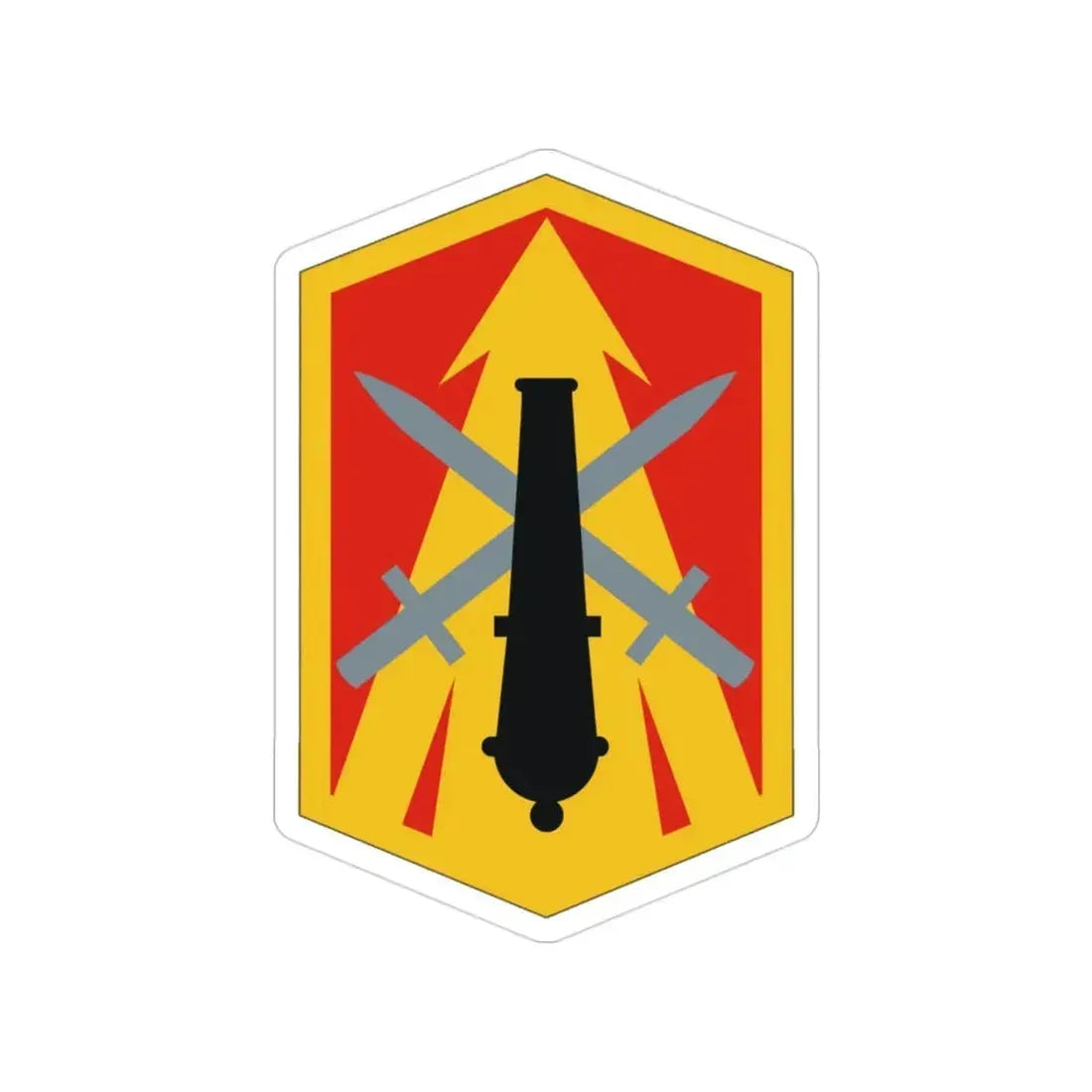 214th Field Artillery Brigade (U.S. Army) Transparent STICKER Die-Cut Vinyl Decal - The Sticker Space