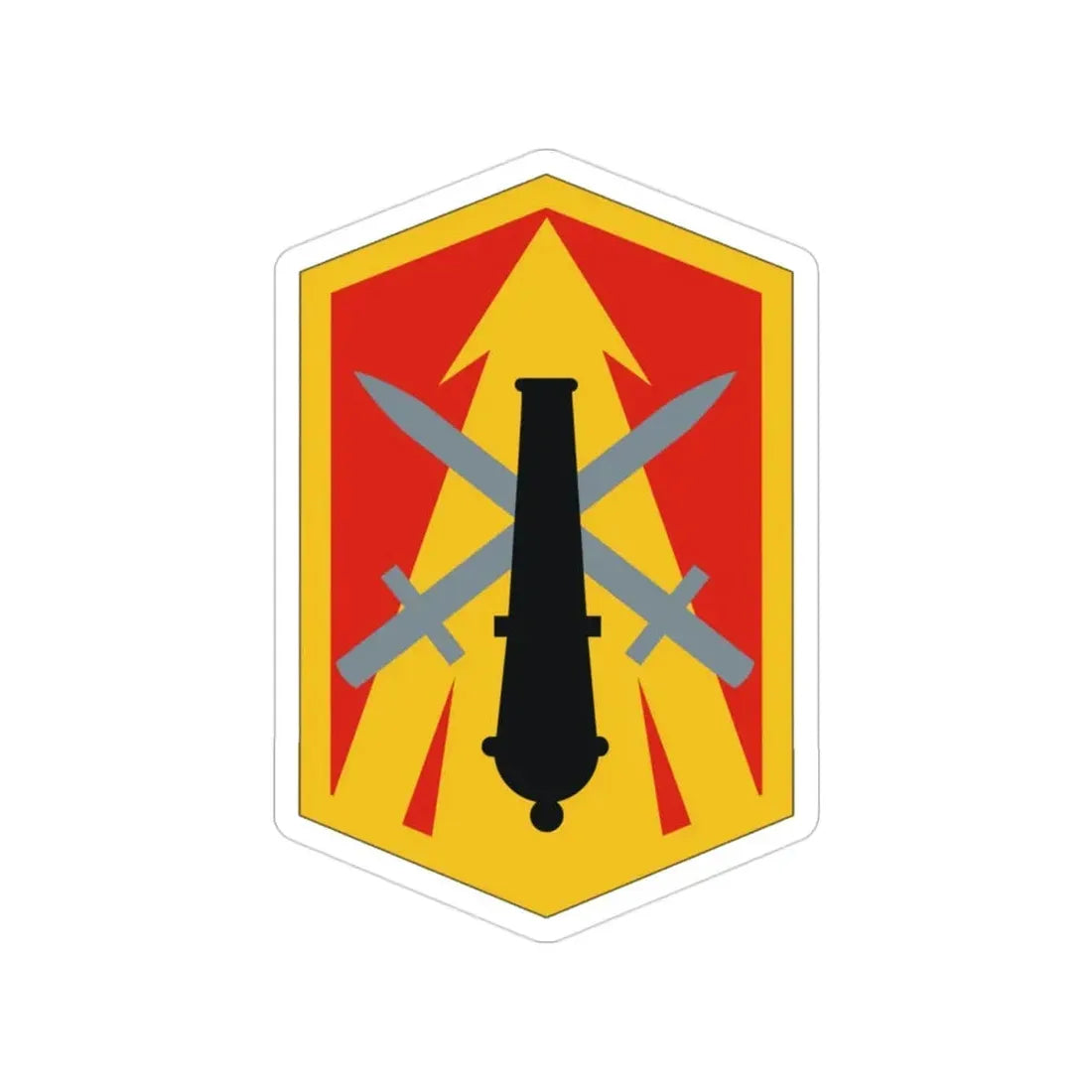 214th Field Artillery Brigade (U.S. Army) Transparent STICKER Die-Cut Vinyl Decal - The Sticker Space