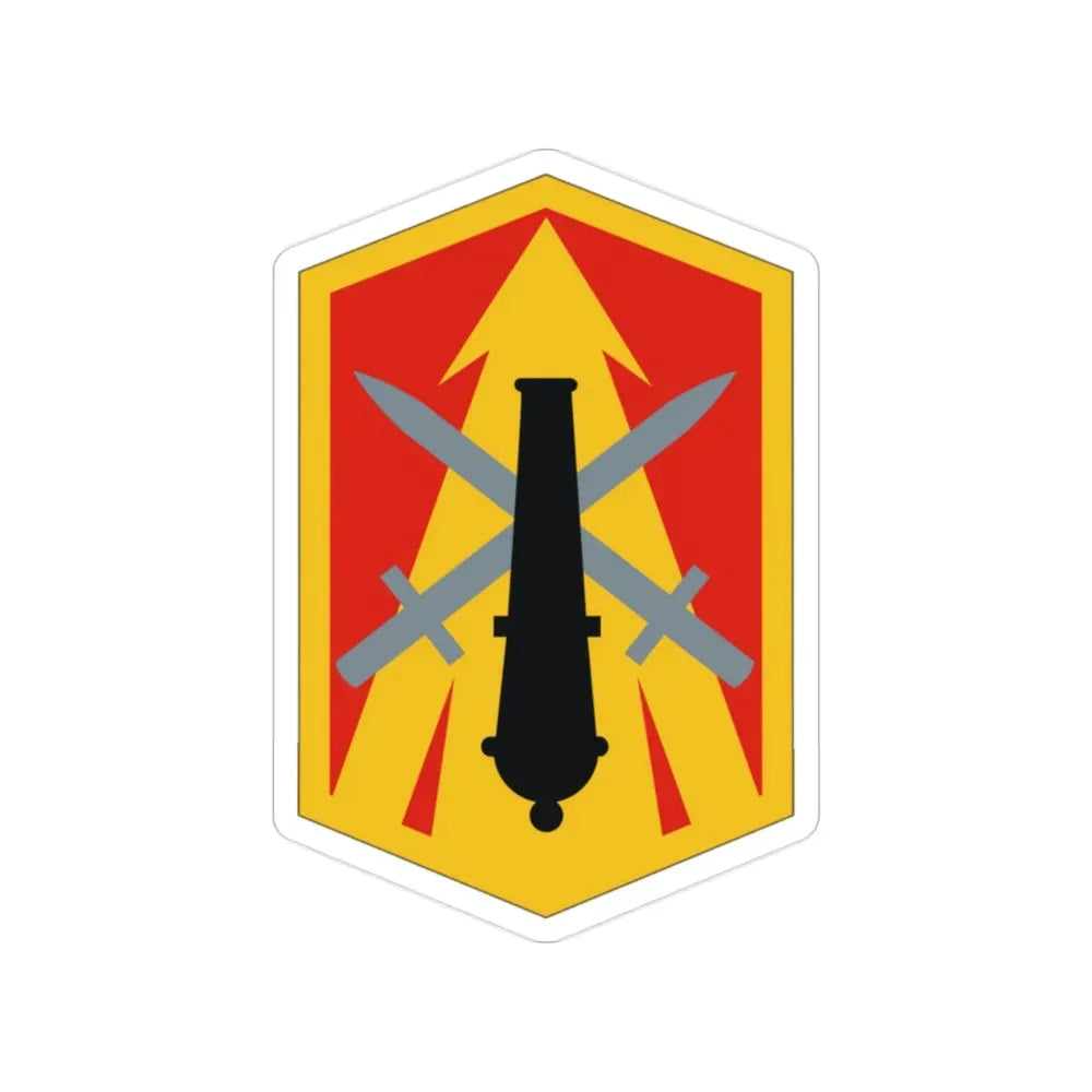 214th Field Artillery Brigade (U.S. Army) Transparent STICKER Die-Cut Vinyl Decal - The Sticker Space