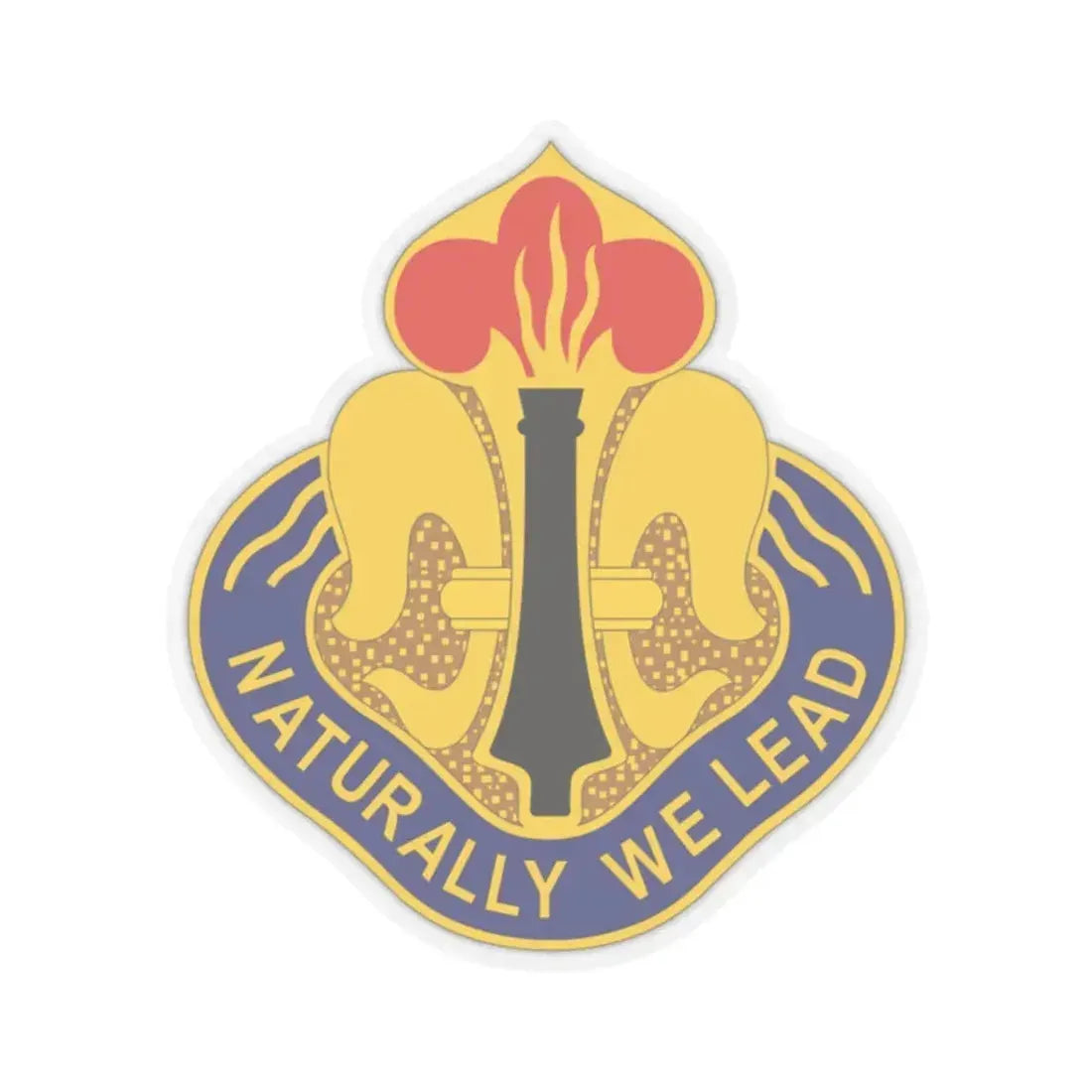 214th Field Artillery Brigade v2 (U.S. Army) STICKER Vinyl Kiss-Cut Decal 2 Inch Transparent - The Sticker Space