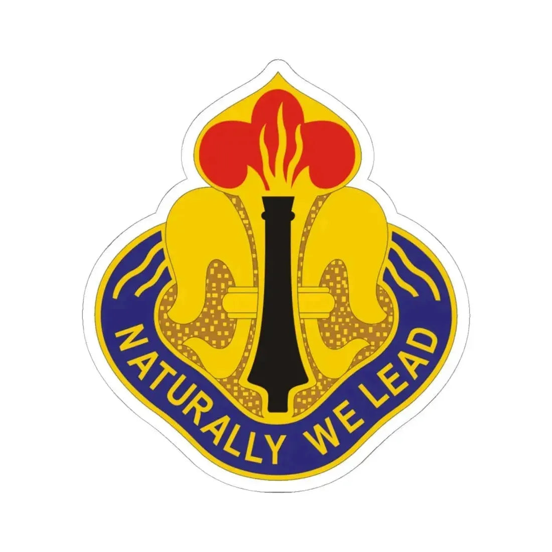 214th Field Artillery Brigade v2 (U.S. Army) STICKER Vinyl Kiss-Cut Decal 6 Inch White - The Sticker Space