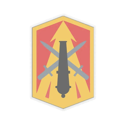 214th Fires Brigade (U.S. Army) STICKER Vinyl Kiss-Cut Decal 3 Inch Transparent - The Sticker Space