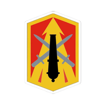 214th Fires Brigade (U.S. Army) STICKER Vinyl Kiss-Cut Decal 3 Inch White - The Sticker Space