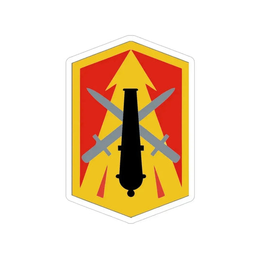 214th Fires Brigade (U.S. Army) Transparent STICKER Die-Cut Vinyl Decal 6 Inch - The Sticker Space