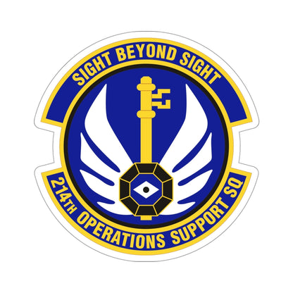 214th Operations Support Squadron (U.S. Air Force) STICKER Vinyl Die-Cut Decal-4 Inch-The Sticker Space